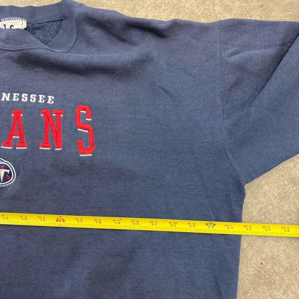 Vintage Tennessee Titans NFL Lee Sport Crewneck Sweatshirt 90s Size XL - Picture 5 of 6